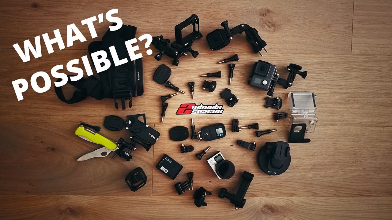 Top 5 GoPro mounts for your motorcycle!