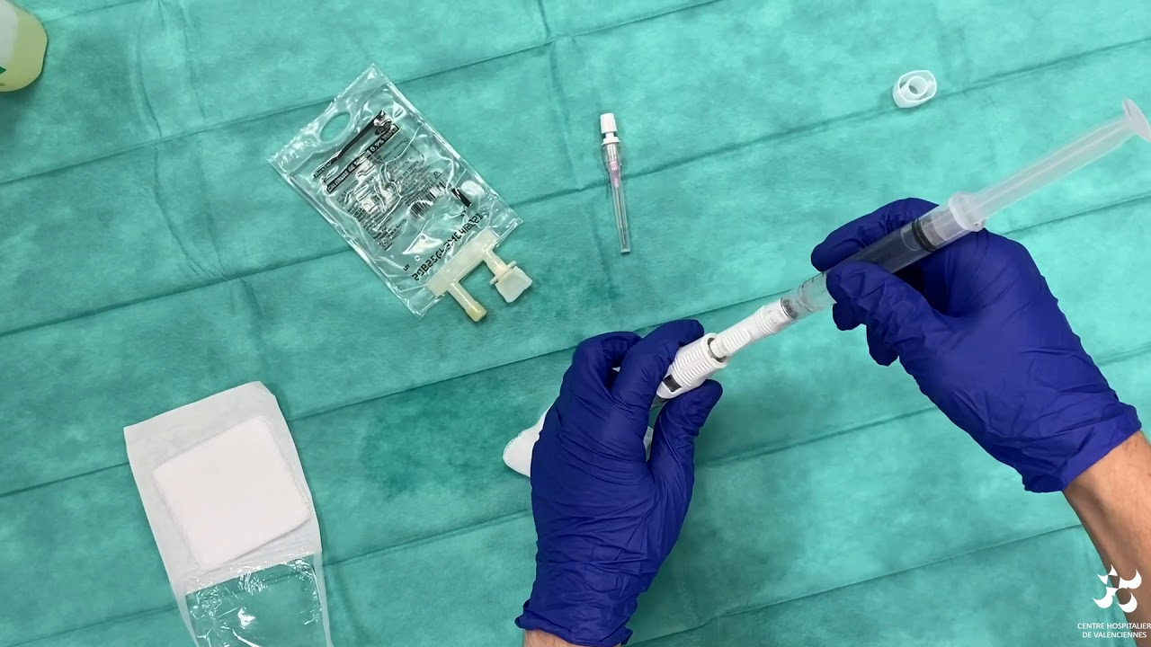 CHEMFORT 2 Préparation d'une poche à partir d'une solution