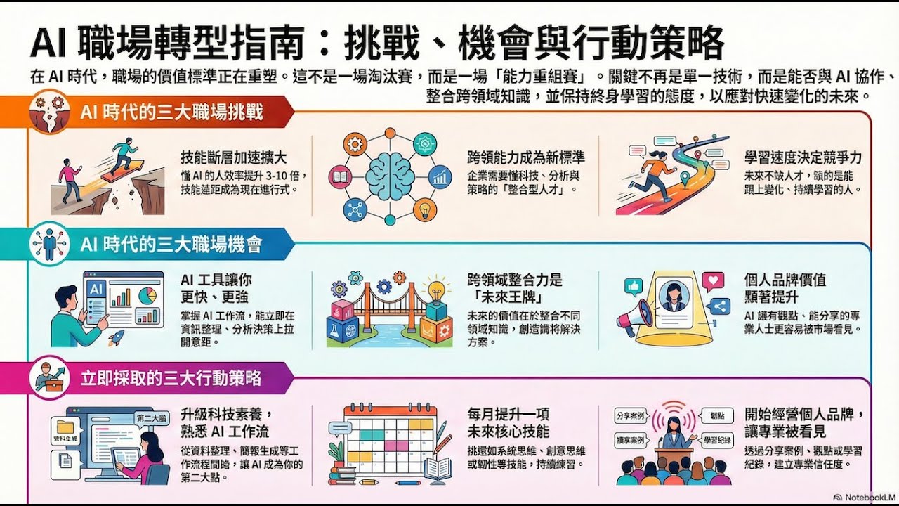 三步驟打造AI時代的「個人品牌」：從行政雜事中解脫，讓你的專業身價在2026年漲不停。