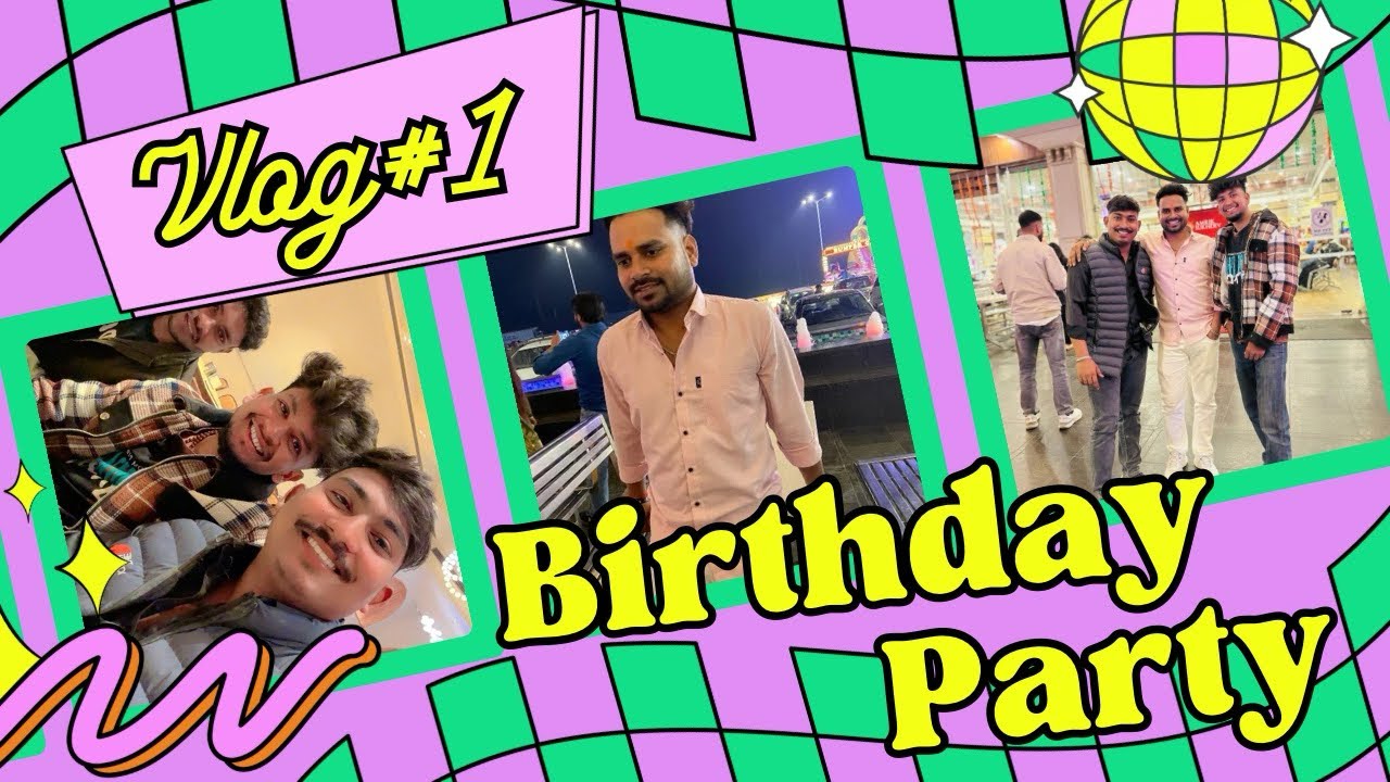Bday party Part 1  @vlog_with_r_d #bday #party