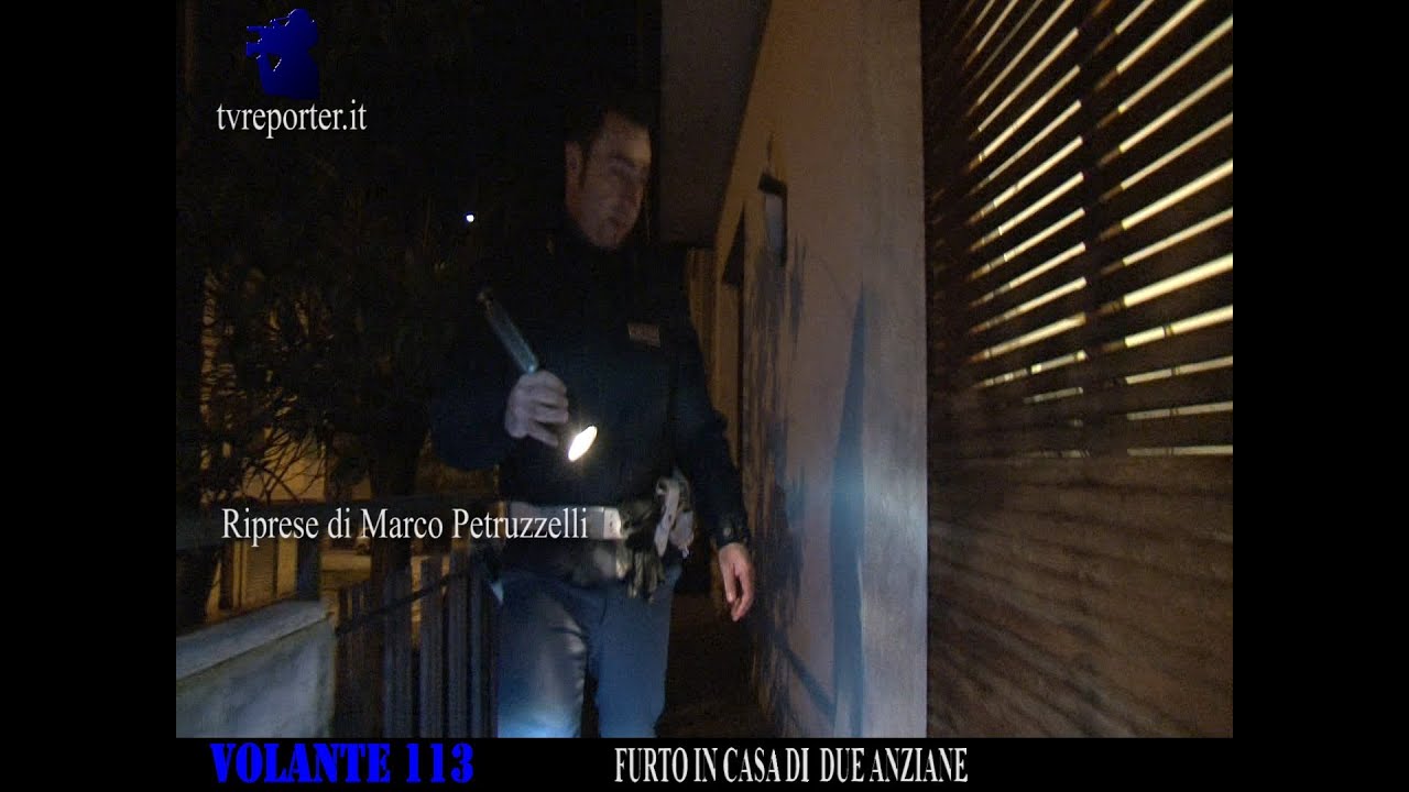 VOLANTE 113: FURTO IN CASA DI 2 DONNE ANZIANE