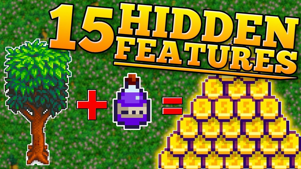 15 скрытых деталей в Stardew Valley 1.6