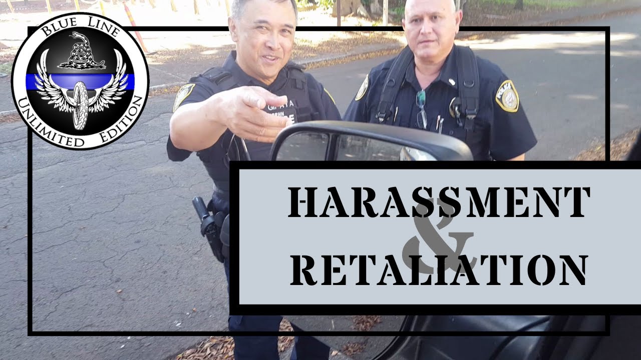 MILITARY POLICE HARASSMENT AND RETALIATION - ID REFUSAL - 18 U.S.C. Chapter 37 Title 795 DEFINED