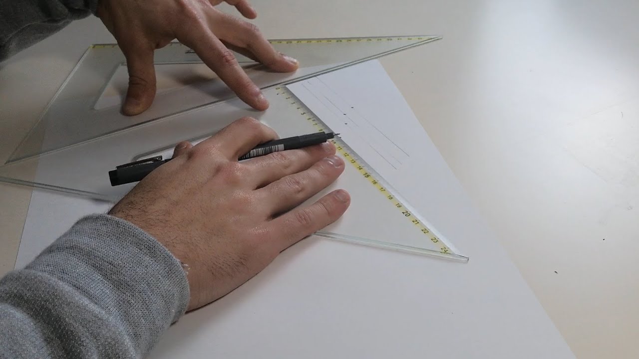 Come usare correttamente le squadre da disegno