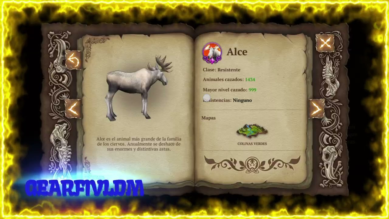 LIBRO DE CAZA MAPA 1 COMPLETADO 💯%