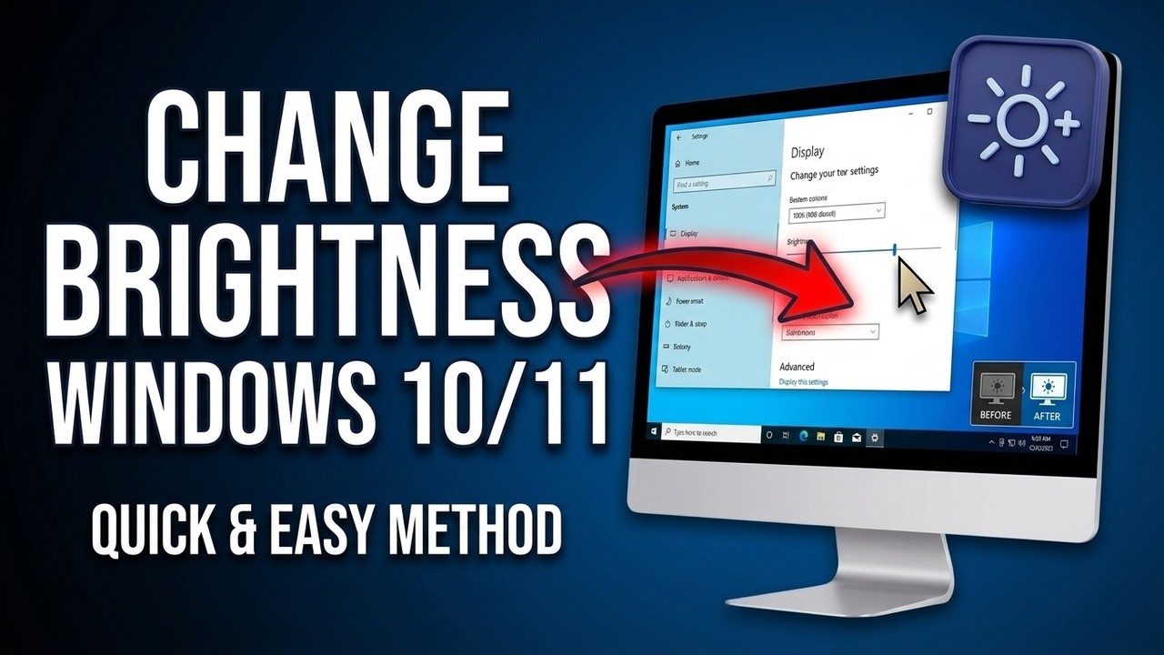 Как изменить яркость экрана в Windows 10 и 11 (пошаговое руководство)