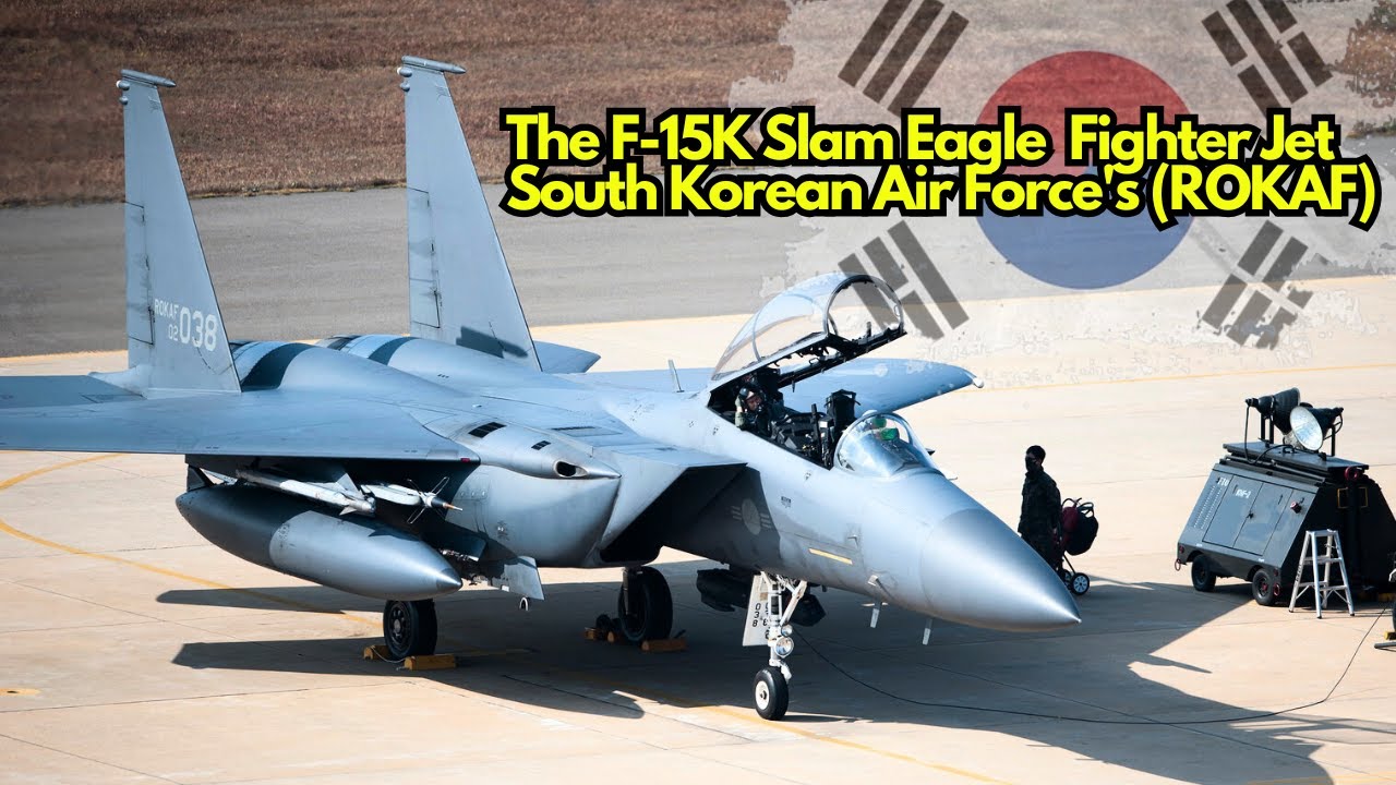 The F-15K Slam Eagle fighter jet, the South Korean Air Force's (ROKAF) resurgence in the battlefield