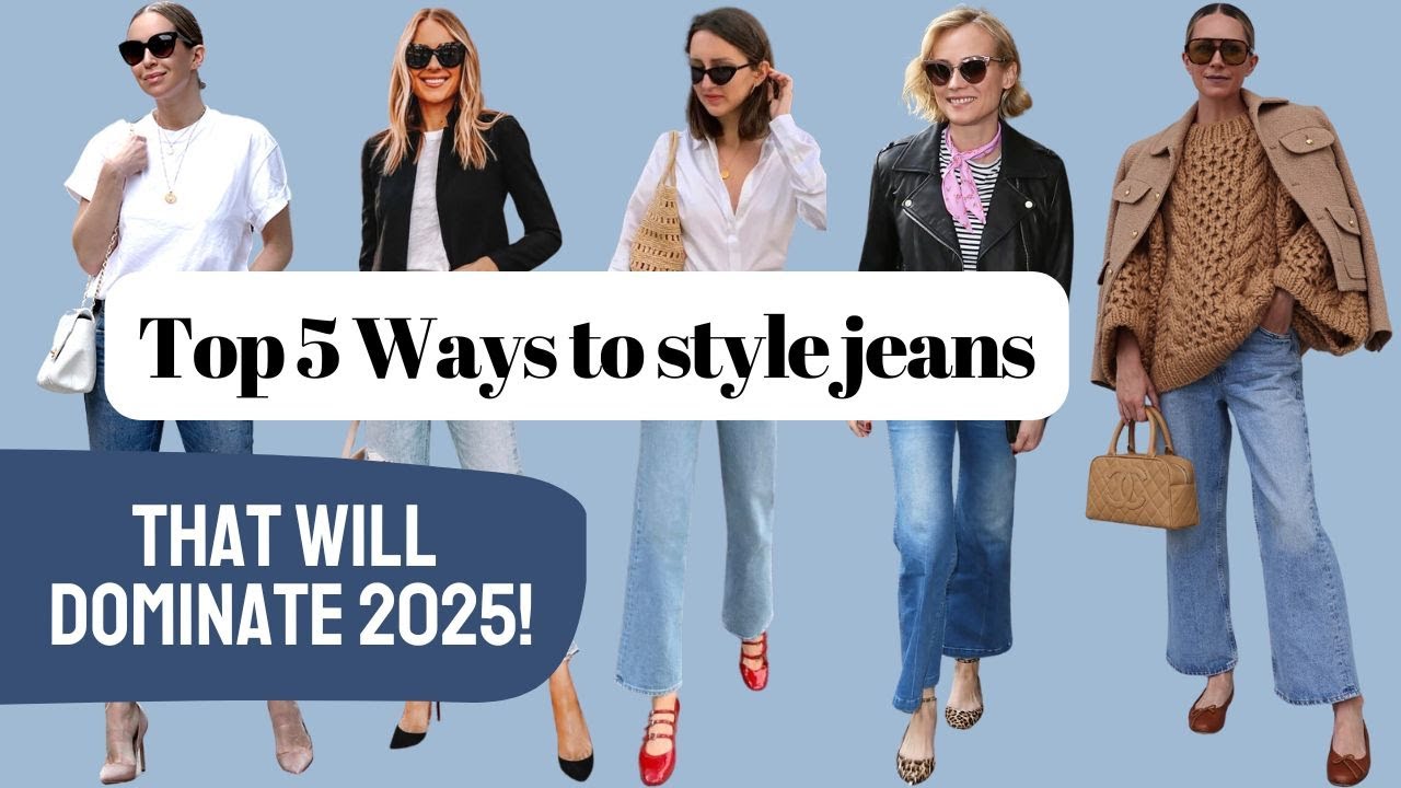 Elevate Your Denim: 5 Stylish Outfit Ideas with Jeans!