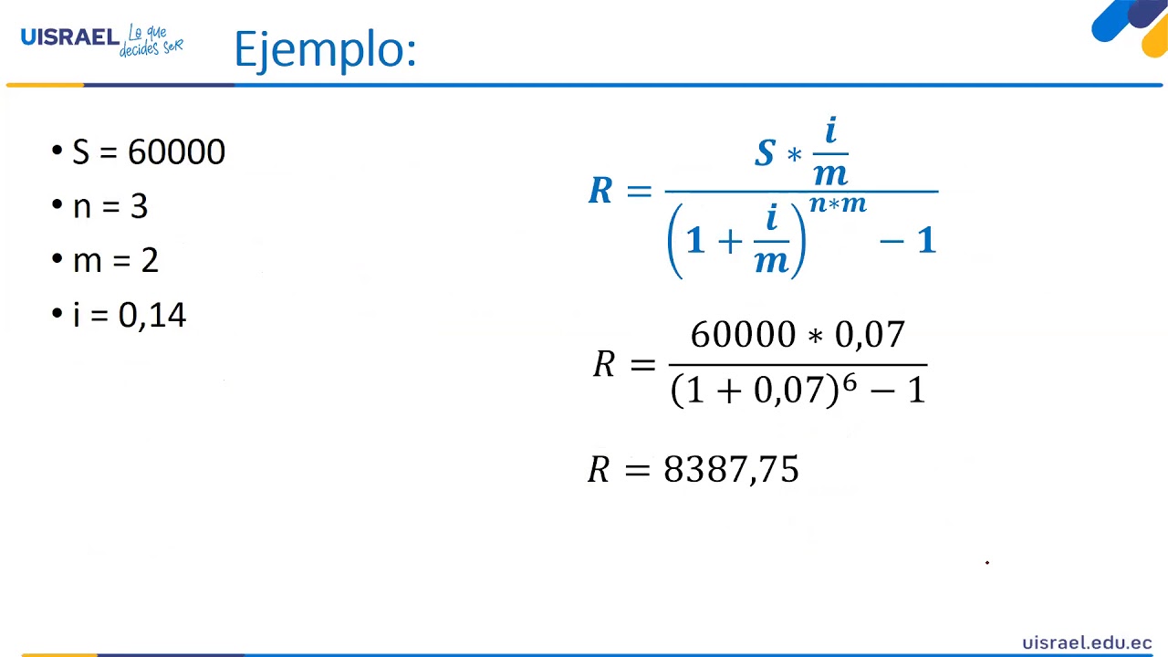 Matemática Financiera Semana 14 (Fondo de Amortización)