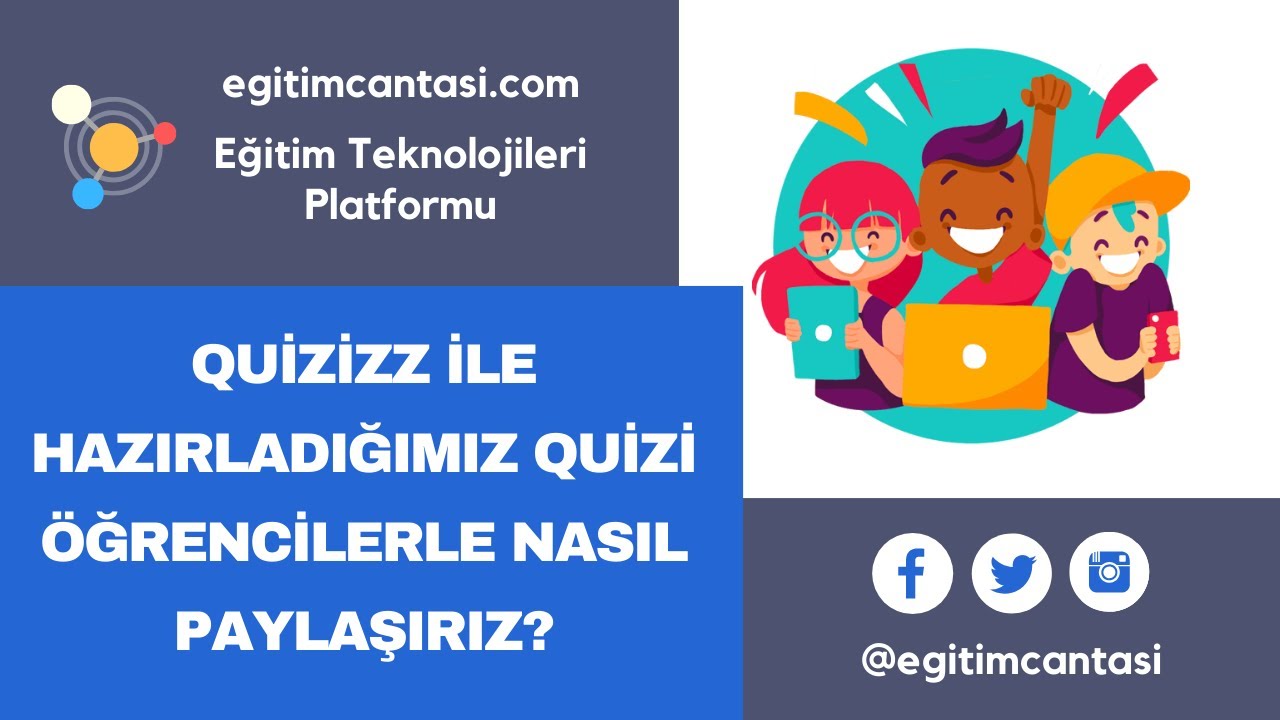 Quizizz | Hazırladığım testi öğrencilerle nasıl paylaşırım?