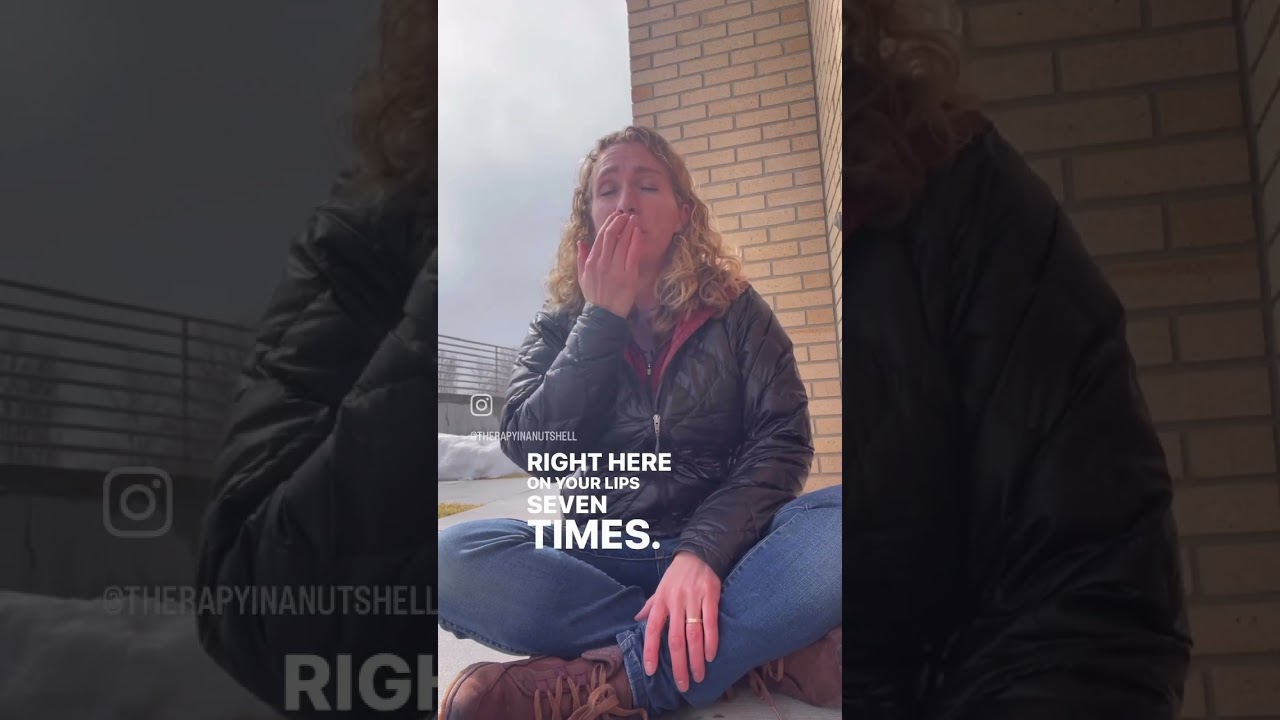 Decrease your anxiety by 20% with EFT Tapping aka the emotional freedom technique #shorts #anxious