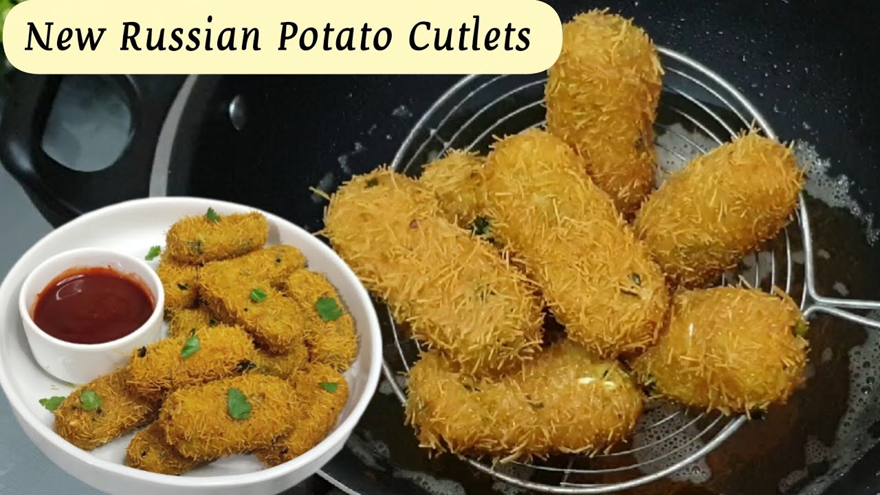 Ramadan Special New Russian Cutlets Recipe | Russian Potato Cutlets | Make & Freeze for Ramzan 2026