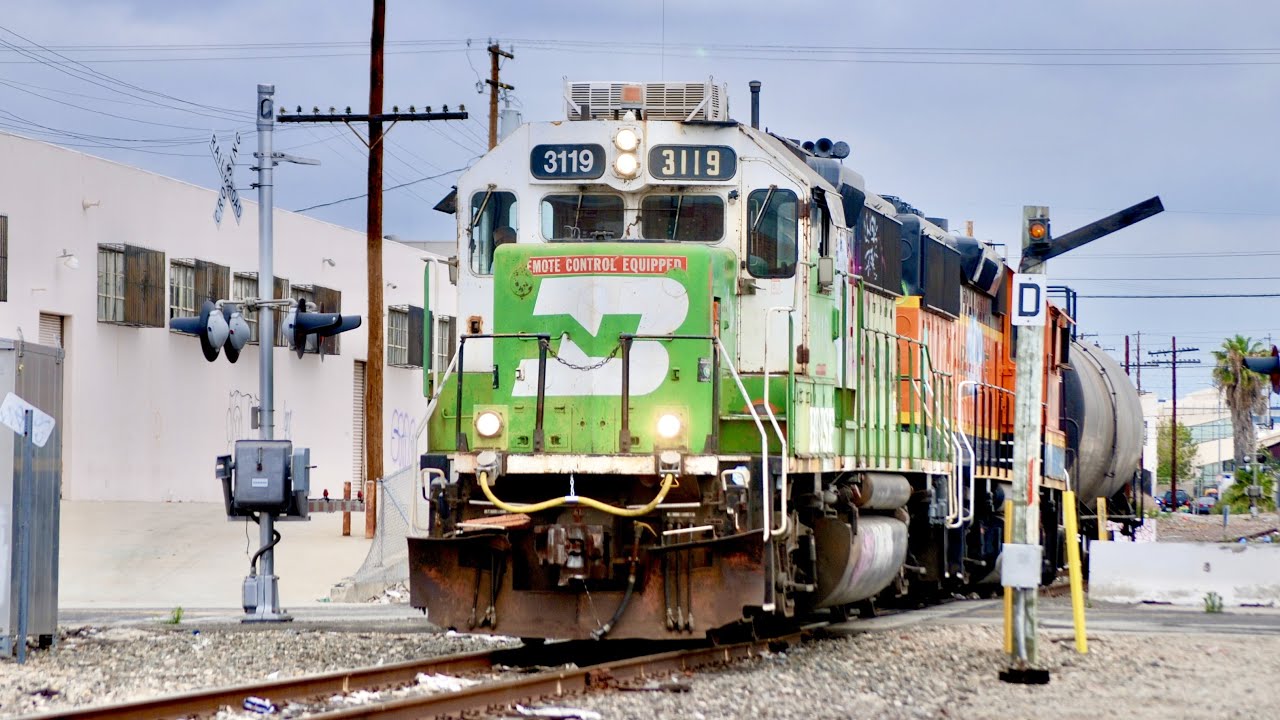BNSF Malabar Job on the BNSF Harbor Subdivision (BNSF 3119 & 3118) 5/20/2022