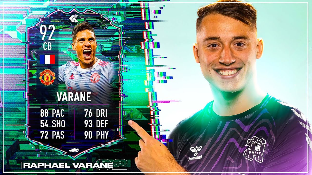 WORTH THE COINS!? 92 FLASHBACK VARANE PLAYER REVIEW! FIFA 22 ULTIMATE TEAM!