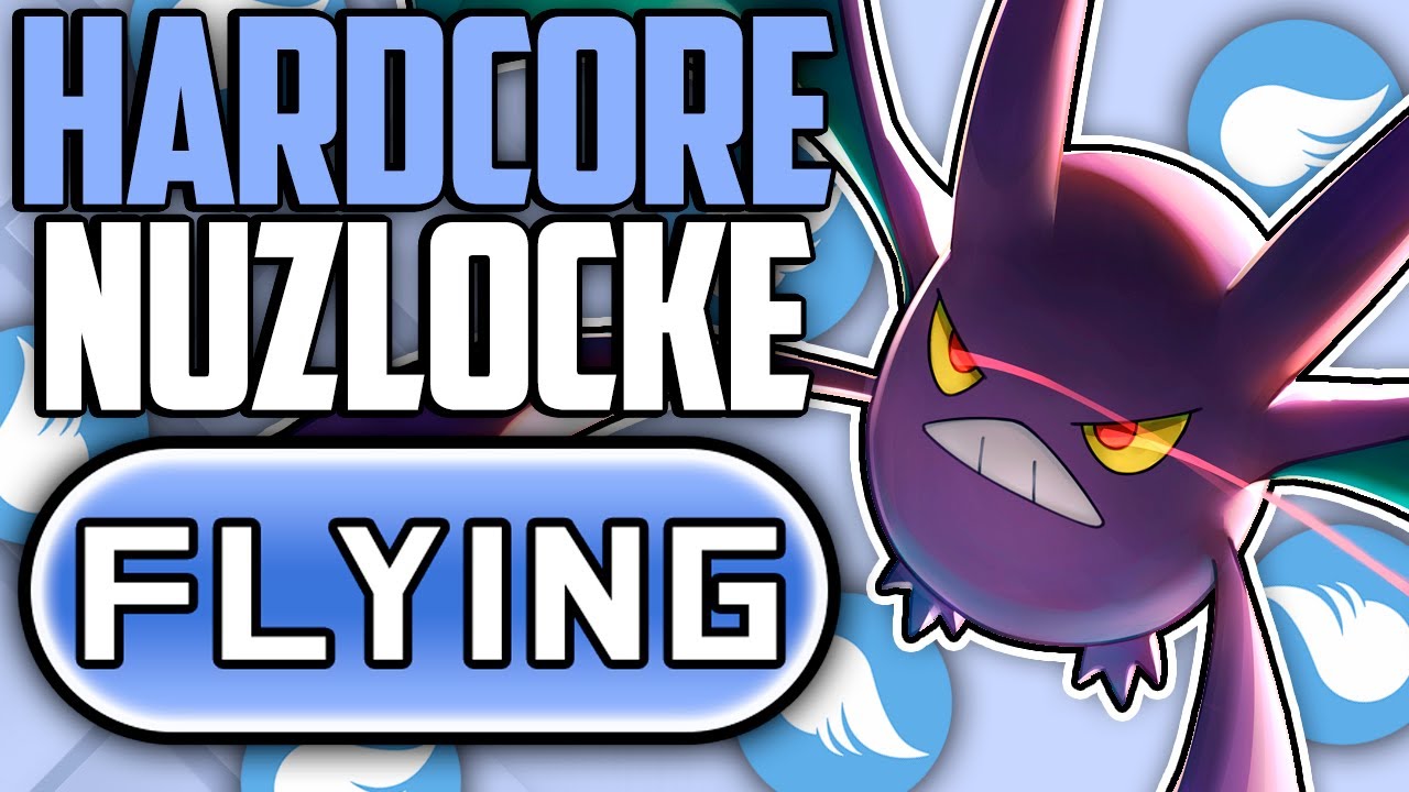 Eu tentei um NUZLOCKE no Pokémon Emerald SÓ com tipo VOADOR