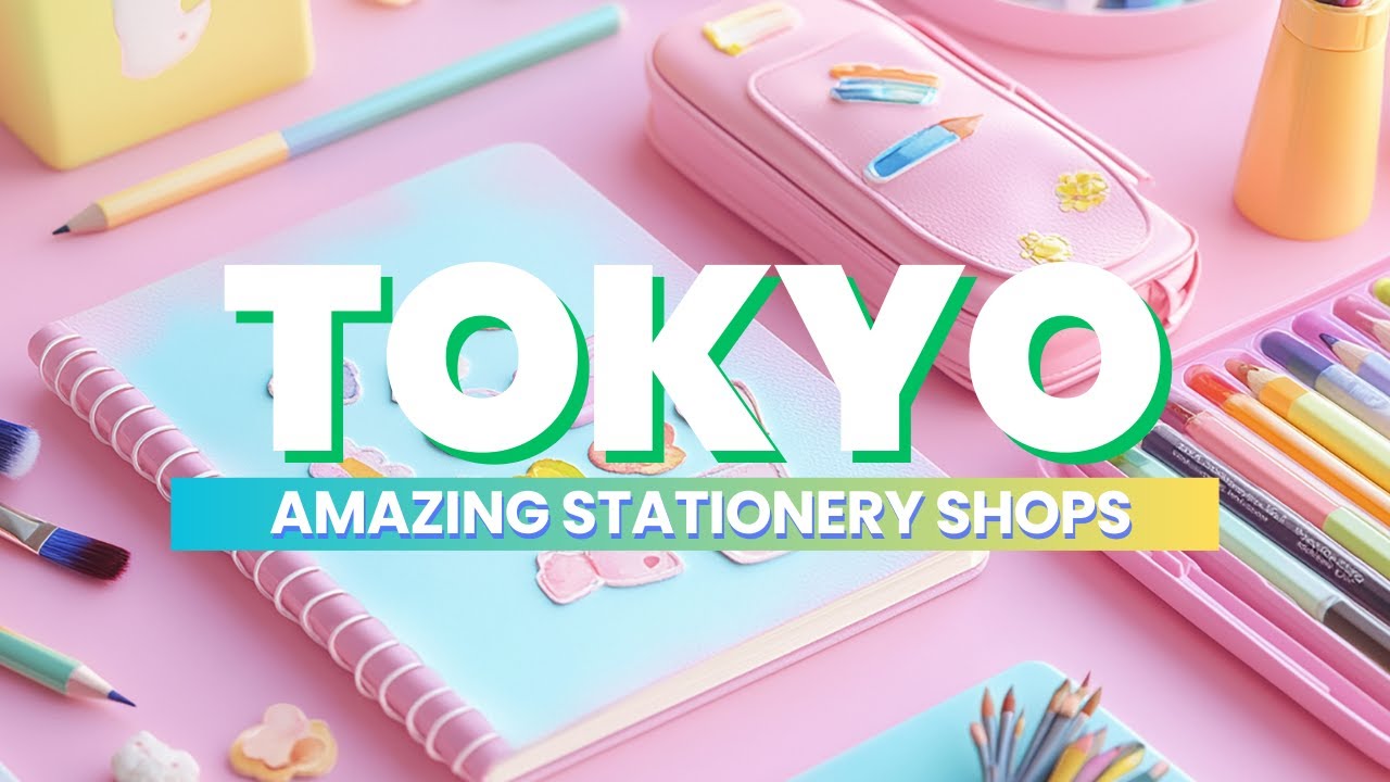Inside The Most AMAZING Stationery Shop in Tokyo!
