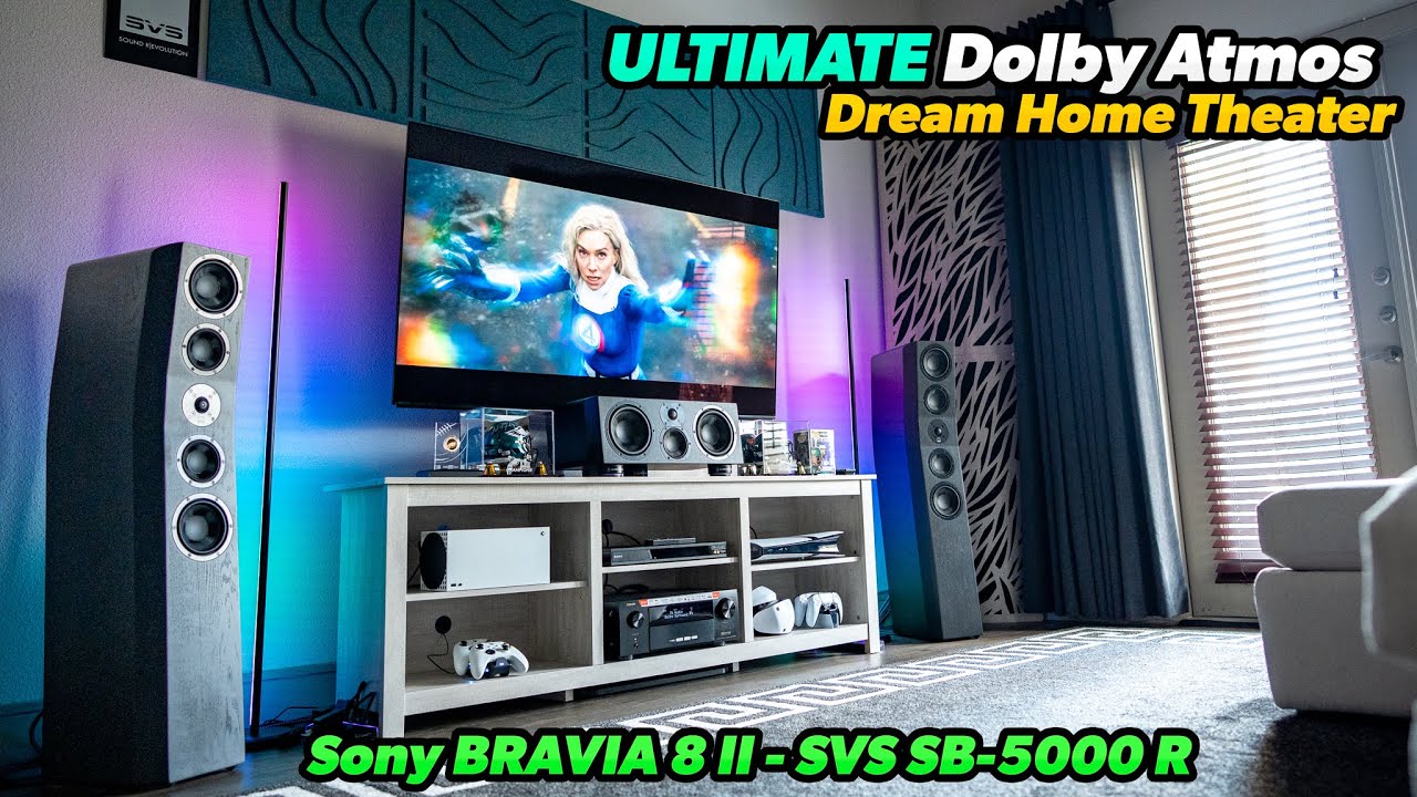 I Built My ULTIMATE 5.1.2 Dolby Atmos Dream Home Theater 2025