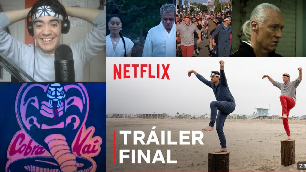 COBRA KAI TEMPORADA 6 PARTE 3 -  TRAILER FINAL VIDEO REACCIÓN ¡Se vienen lloros!