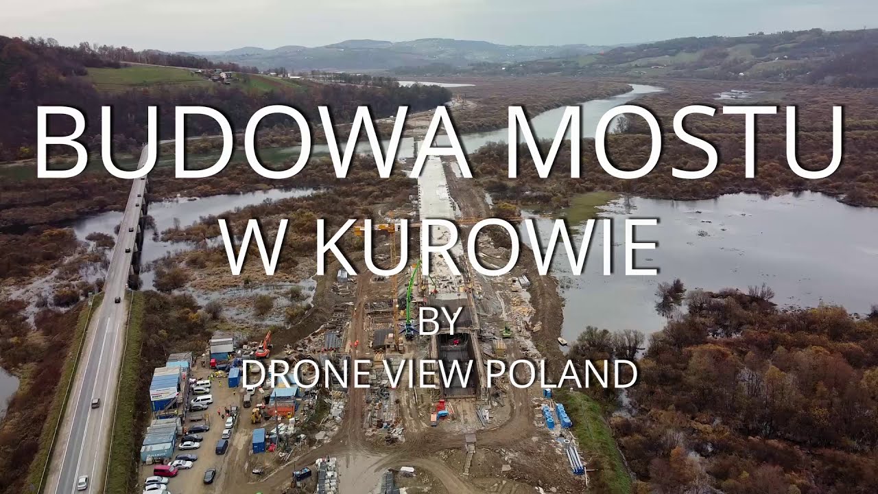 Budowa Mostu w Kurowie Listopad 2020