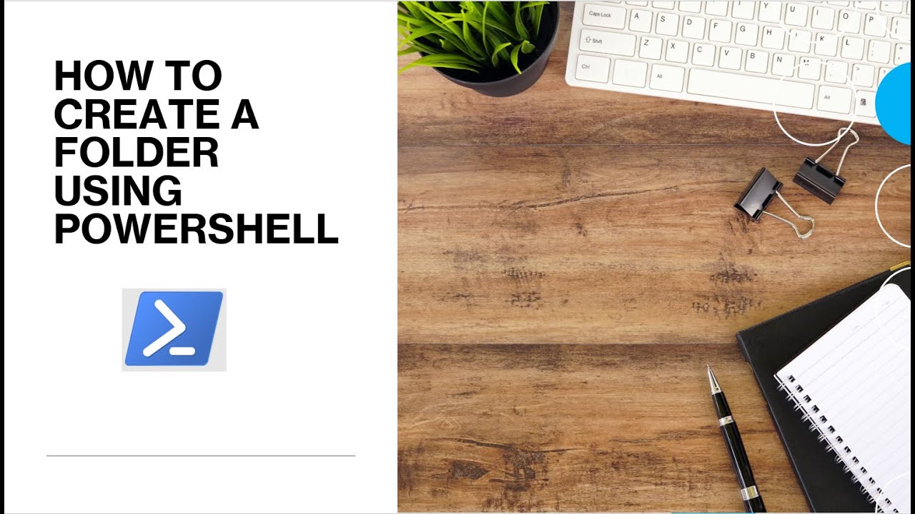 PowerShell - How to create a folder | Create folder using PowerShell