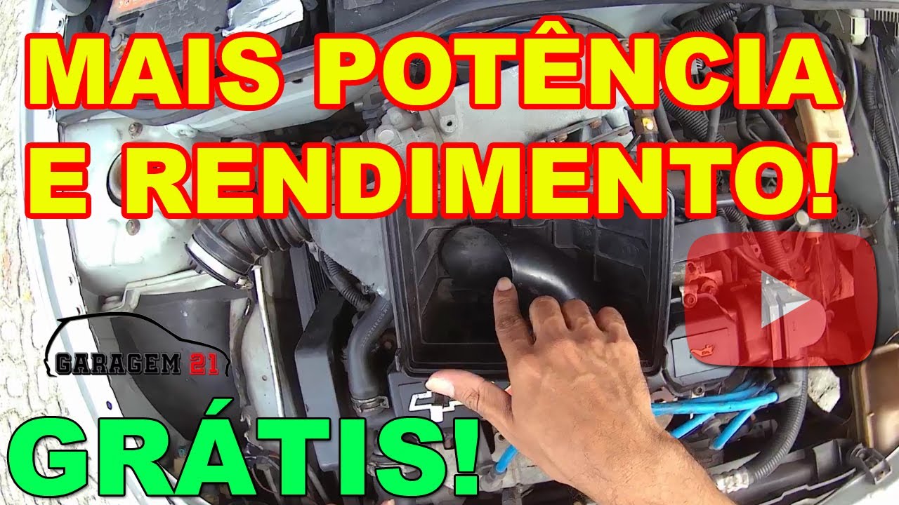 Mais POTÊNCIA e ECONOMIA de combustível sem gastar nada!