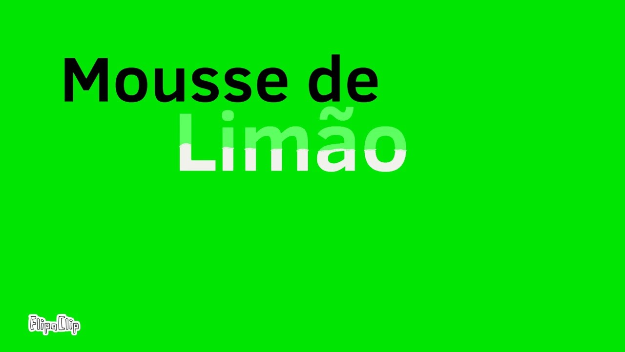 Laranja o Tucano (Laranja Na Cozinha) Mousse de Limão