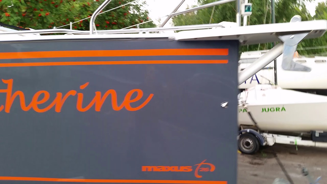 Яхта Maxus 26. Сколько можно заработать на ютубе