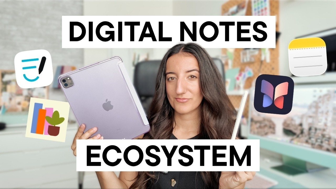 Моя система цифровых заметок 📝 как я использую iPad для ежедневного ведения дневника и организаци...