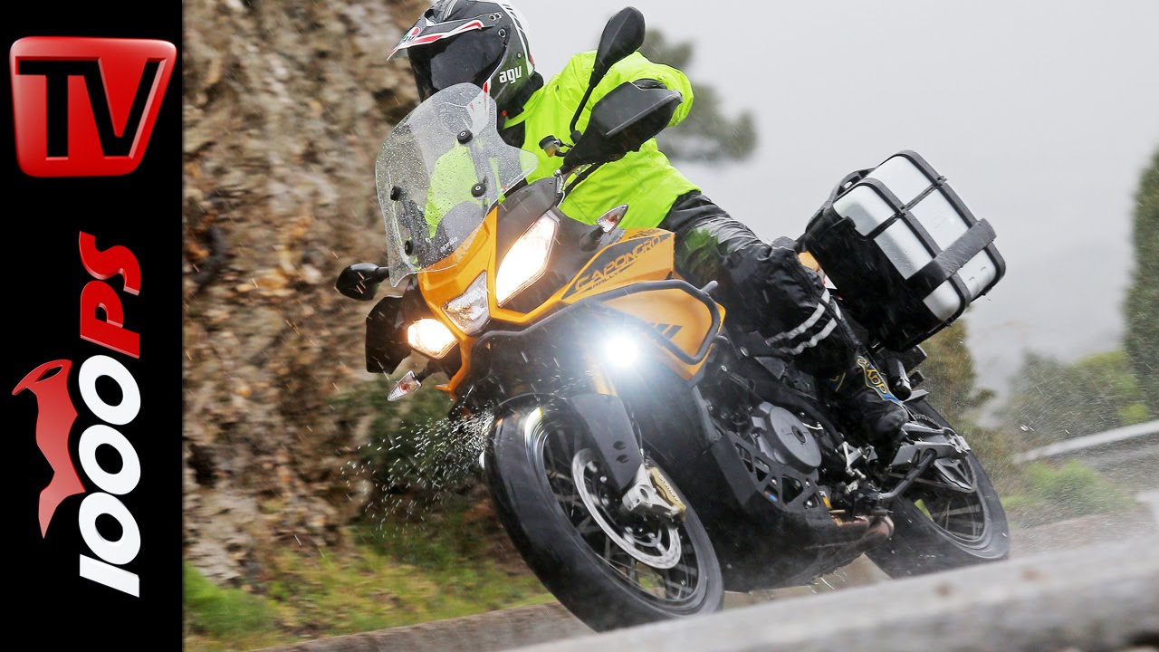 2015 | Aprilia Caponord 1200 Rally Test | Action, Sound, Fazit