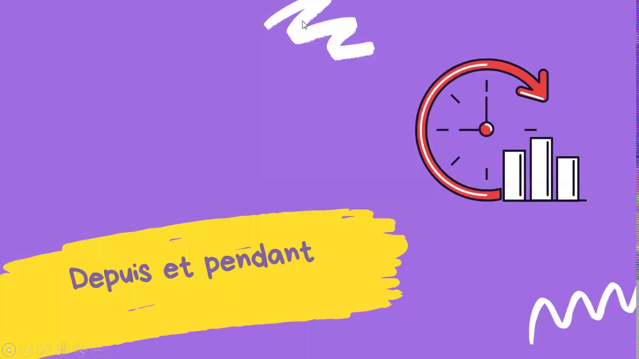 Depuis et pendant