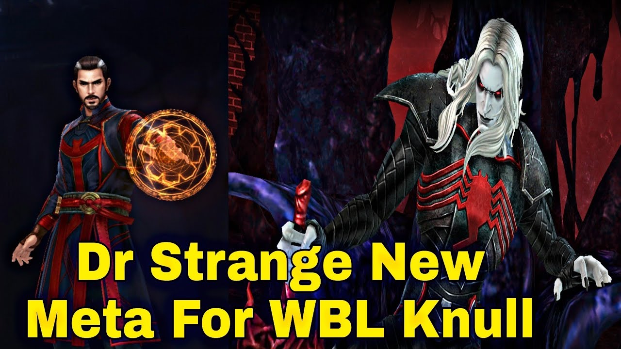 Dr Strange Latest Uniform Review And WBL Knull Clear Guide 2022 - Marvel Future Fight