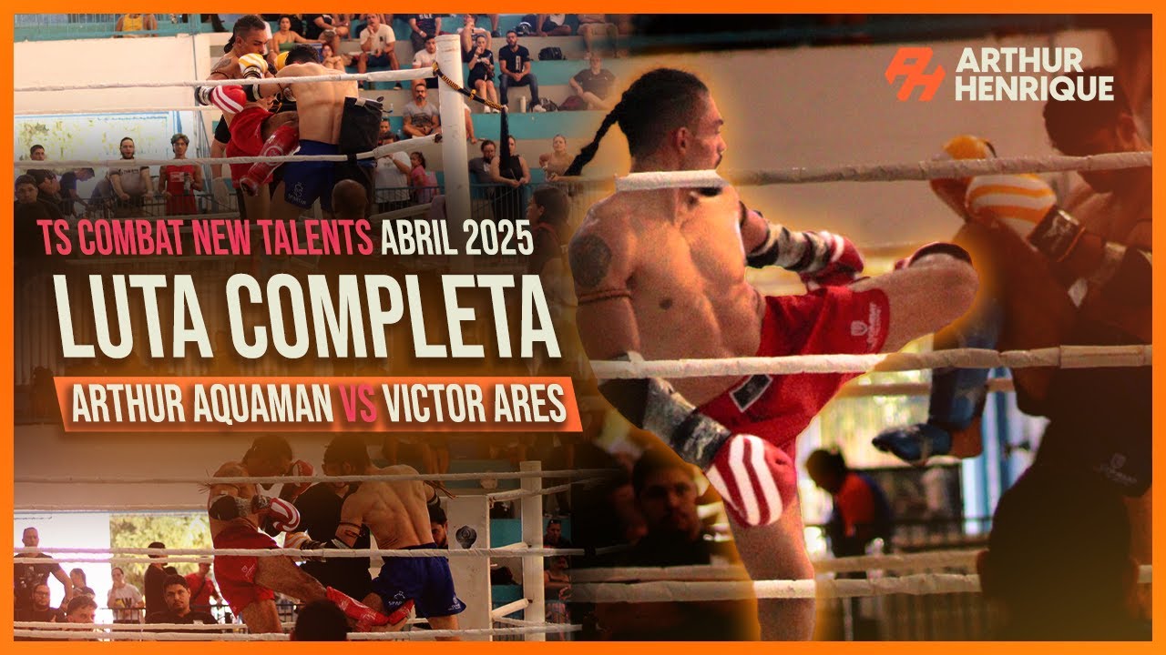 ARTHUR AQUAMAN VS VICTOR ARES  (LUTA COMPLETA) | TS COMBAT NEW TALENTS ABRIL 2025
