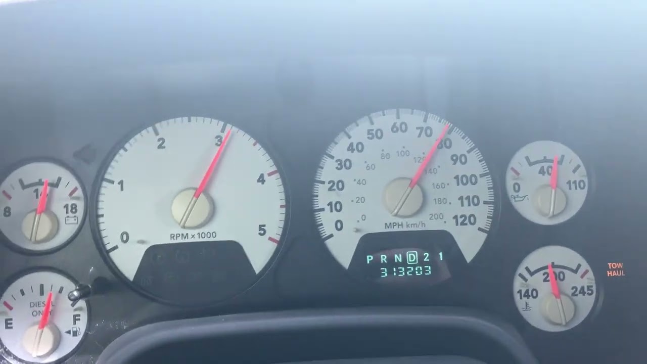 06 Cummins 65-100 pull EFI Live Race Tune