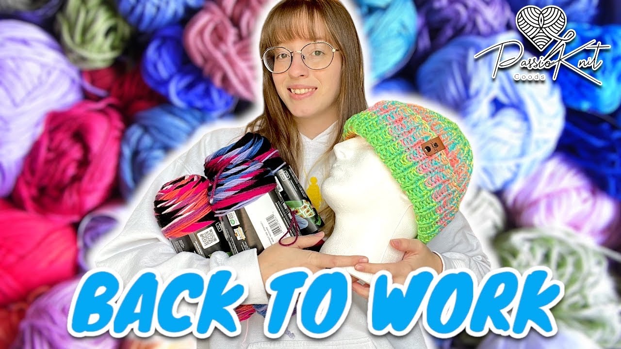 Getting back to business! | Crochet Vlog | Passioknit Kelsie