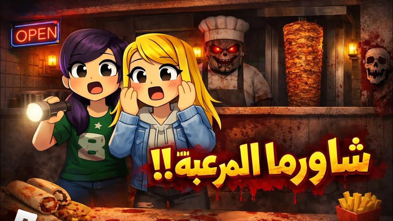 لعبنا اليوم شاورما مرعبه 😰 | شوفوا شنو صار | رعب ضحك صراخ ✌🏻😅