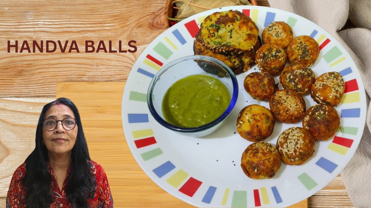 Handva premix ke sath banaye,10min mein Instant soft n crispy Handva Balls