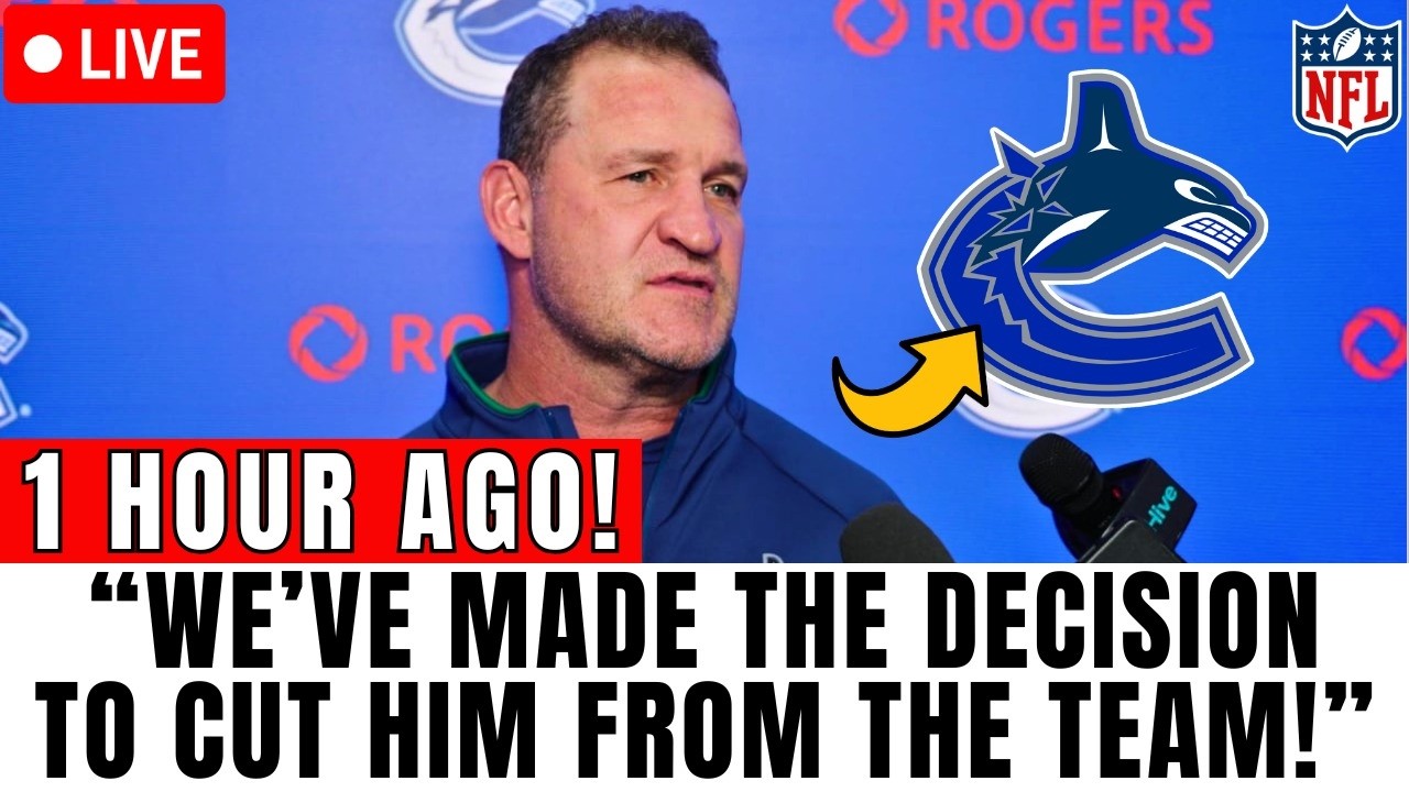 🚨 OMG! URGENT! CANUCKS JUST ANNOUNCED UNEXPECTED DEPARTURE! FANS ARE SHOCKED! CANUCKS NEWS