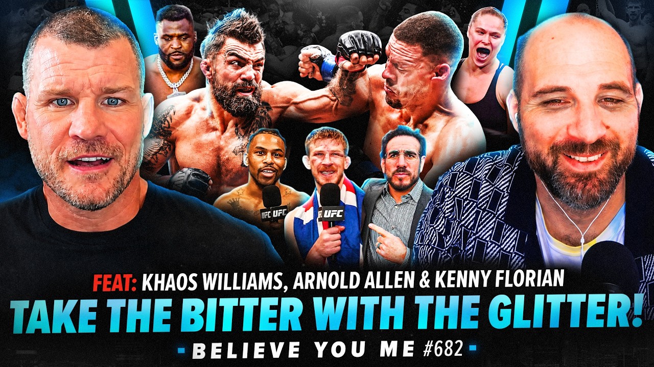 BYM Podcast: 682: Take The Bitter With The Glitter Ft. Arnold Allen, Khaos Williams & Kenny Florian