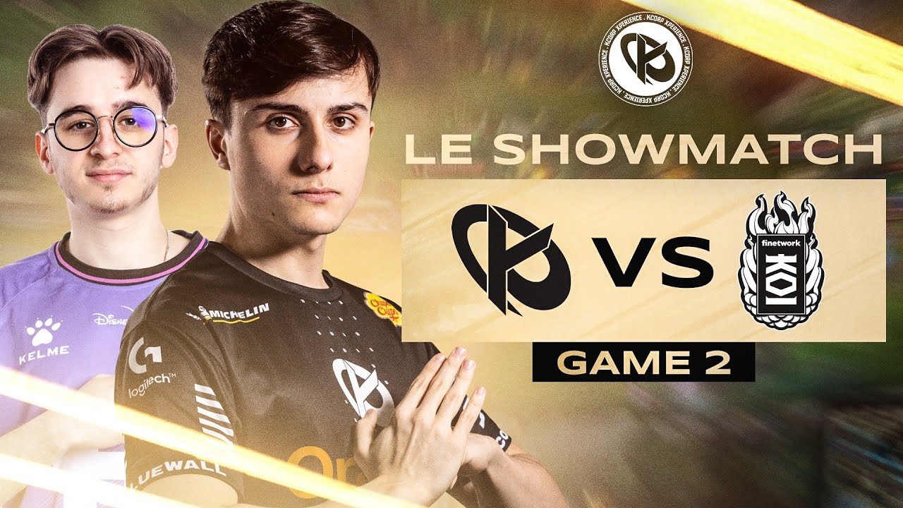 KARMINE CORP vs KOI (Ibai team) - LE RETOUR DU LÉGENDAIRE SETT DE SAKEN AU LOUVRE ! [Game 2]