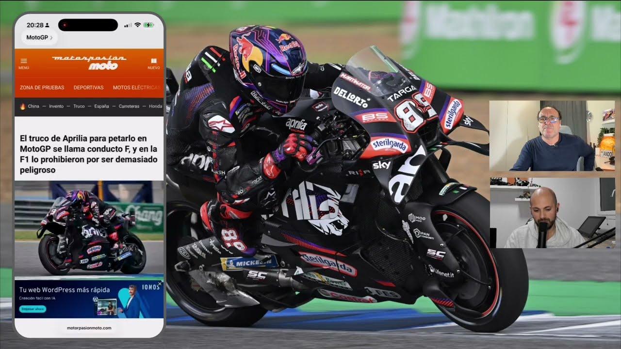 Descubrimos el secreto de Aprilia MotoGP