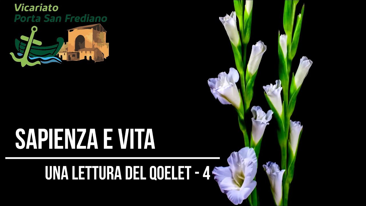 Sapienza e Vita. Una lettura del Qoelet - don Andrea Bigalli - 04