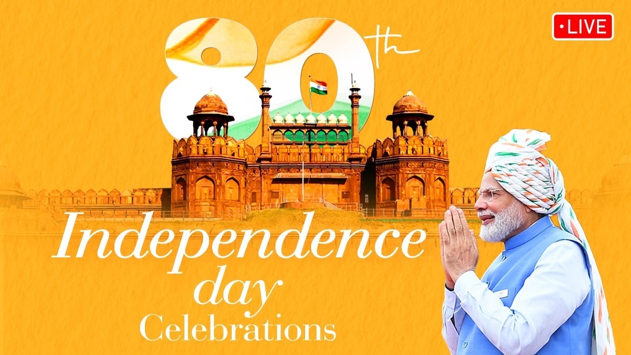 80th Independence Day Live | PM Modi Live from the Red Fort | 15 August 2026 Live
