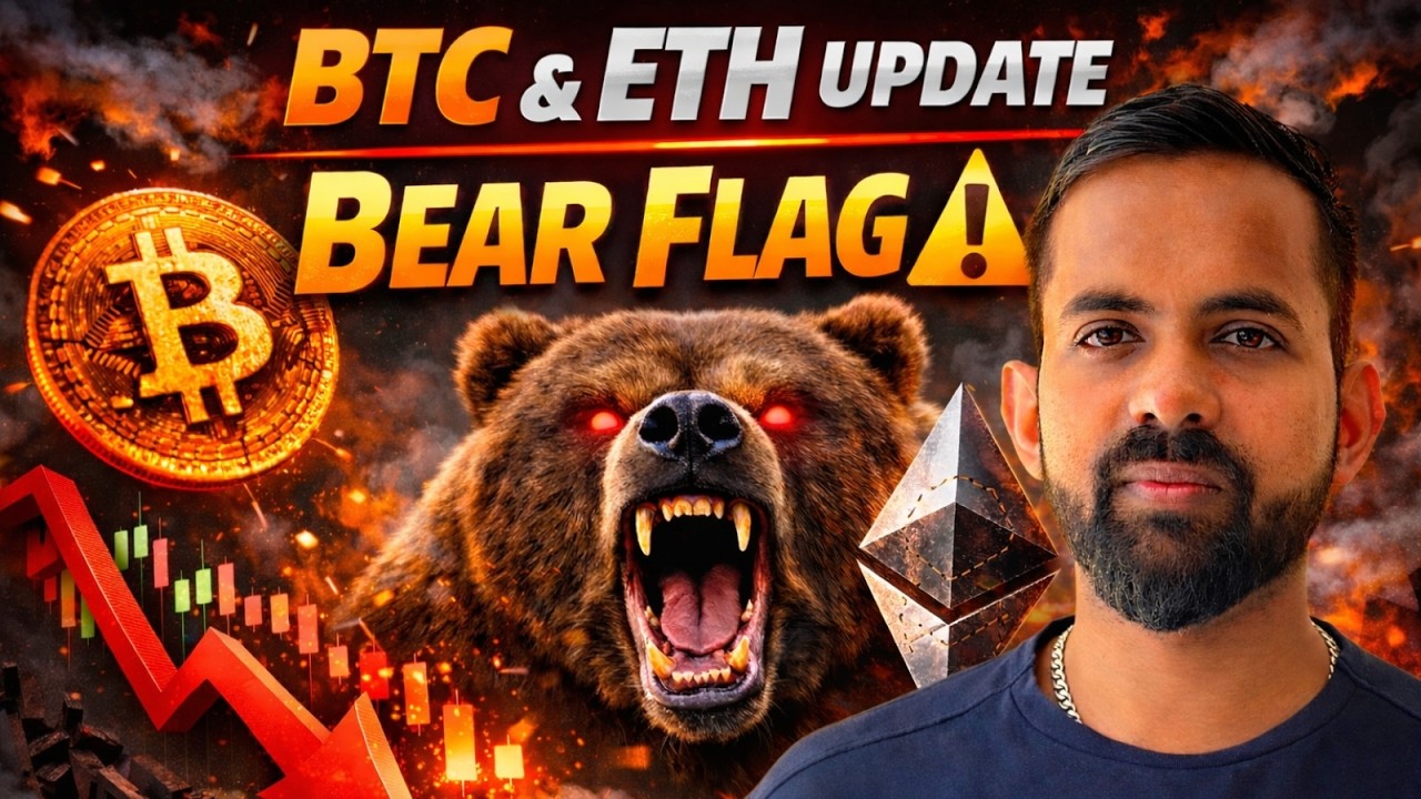 Crypto Market Crash or Correction | BTC & ETH Price Prediction Today | क्या होगा आगे?