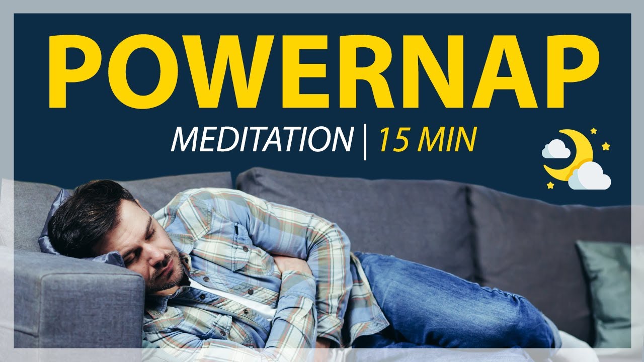 Powernap Meditation | Mittagsschlaf Hypnose f&uuml;r die Mittagspause | 15 Min