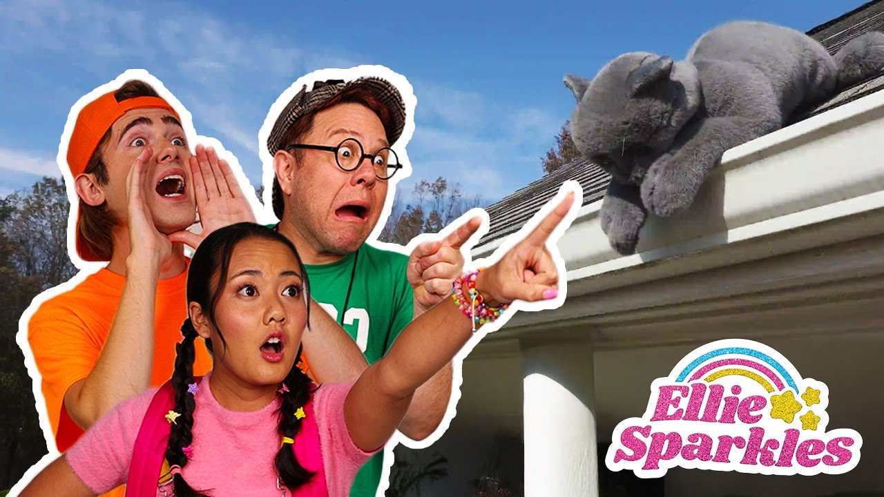 Gang Saves a Cat | The Ellie Sparkles Show - WildBrain | Full HD Episodes