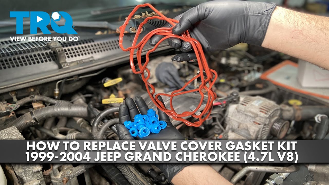 How to Replace Valve Cover Gasket Kit 1999-2004 Jeep Grand Cherokee (4.7L V8)