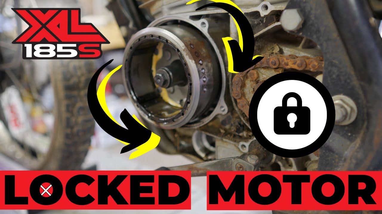 seized motor UNLOCKED : Honda XL185s