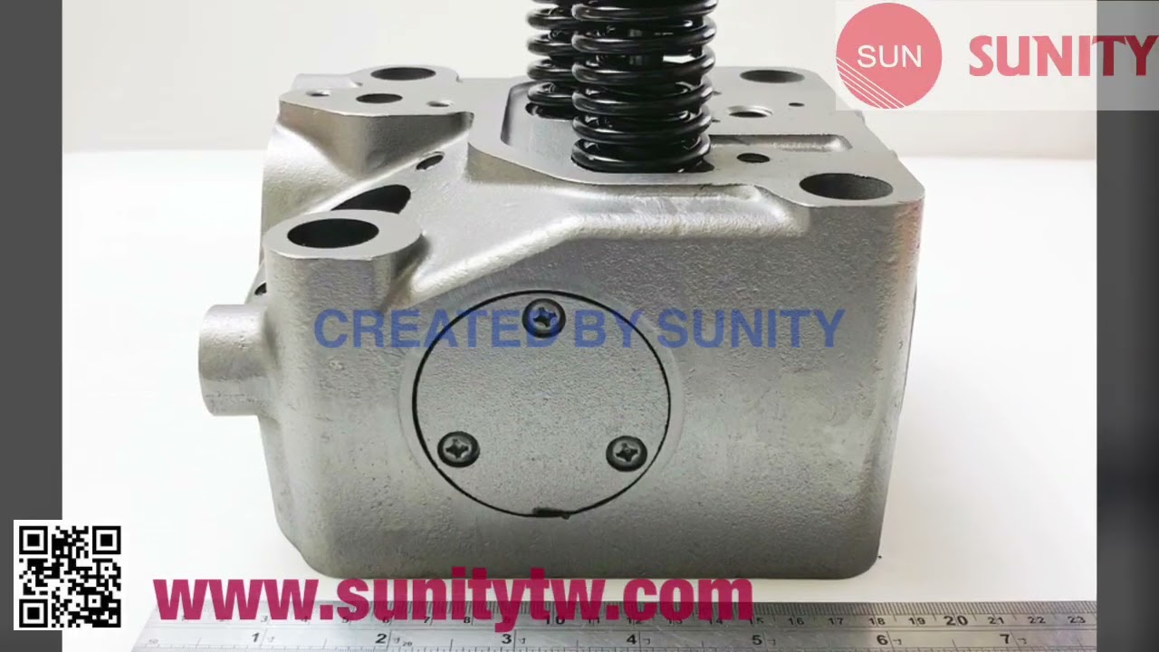 TAIWAN SUNITY- CYLINDER HEAD 2SM 3SM for Yanmar parts MARINE DIESEL ENGINE PARTS