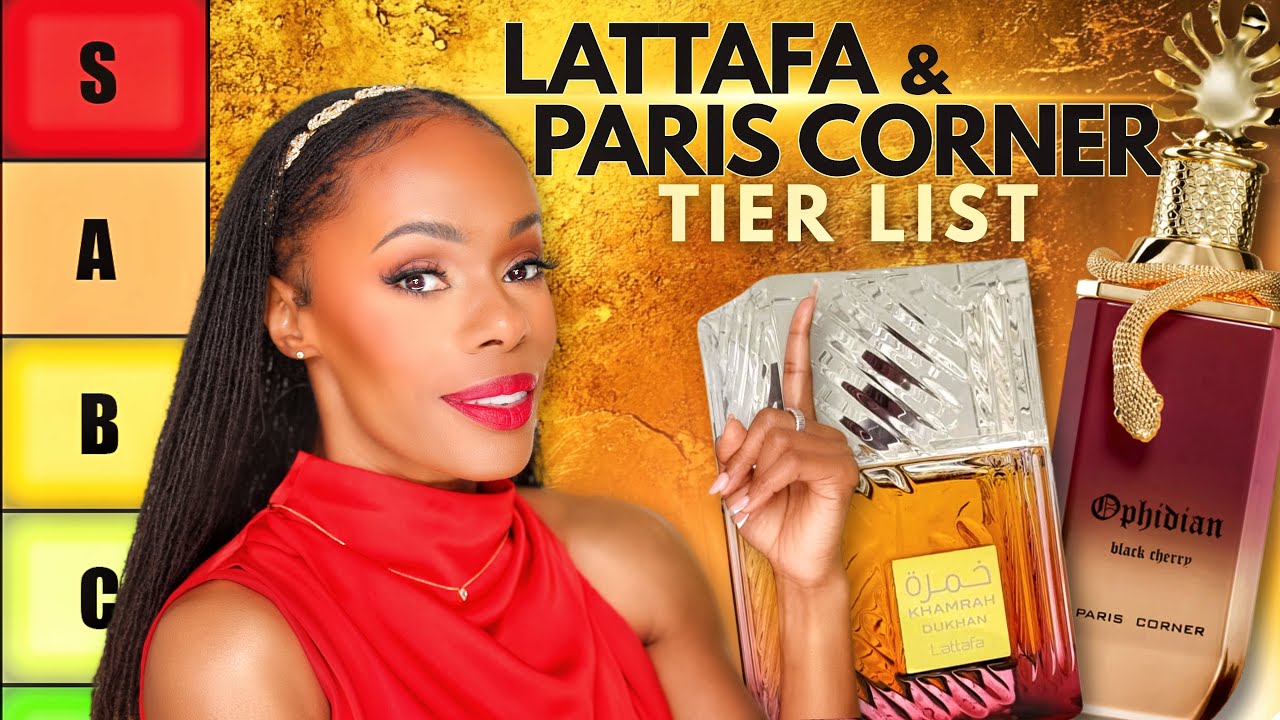LATTAFA & PARIS CORNER TIER LIST | Ranking Viral Middle Eastern Perfumes