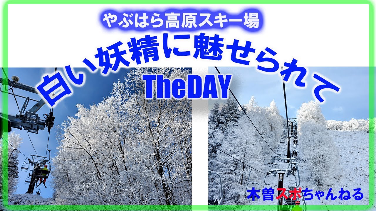 【神様からの贈り物】TheDAY最高のコンディション。#やぶはら高原スキー場 #スキー#鉱泉ヒュッテ